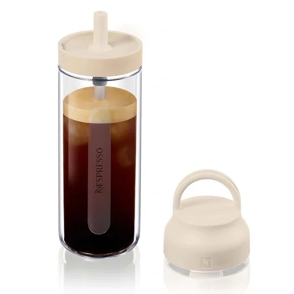 Nespresso Nomad Iced Coffee Travel Bottle/Tumbler (Large) NIB Brand New - Picture 1 of 4